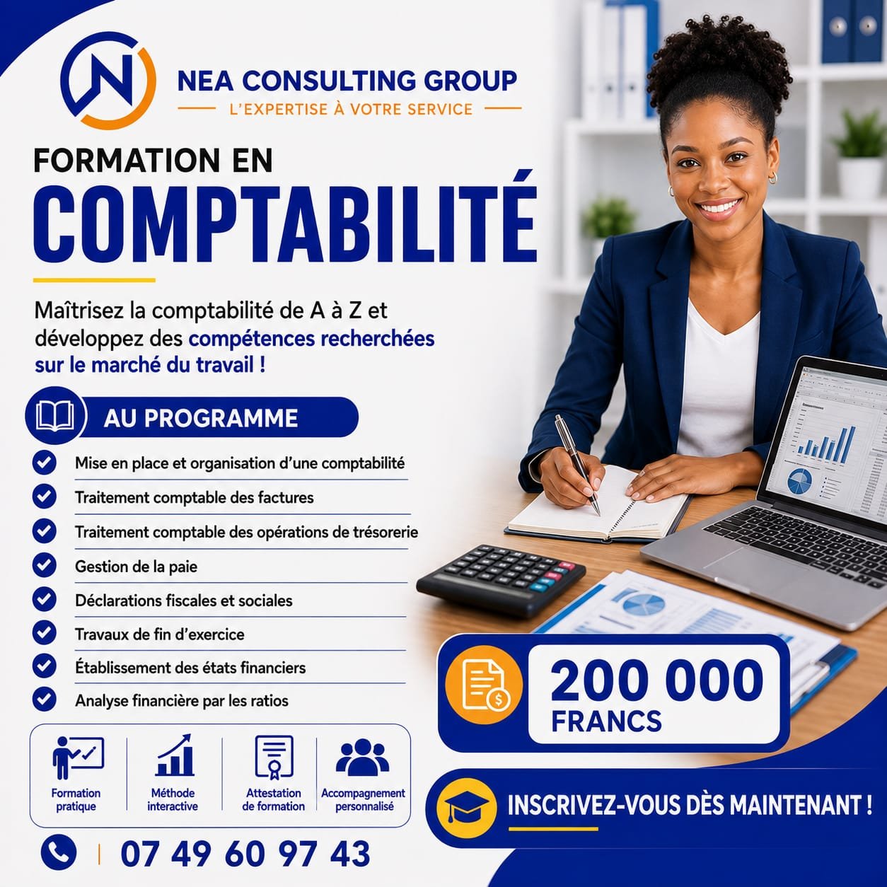 Formation pratique en Comptabilité